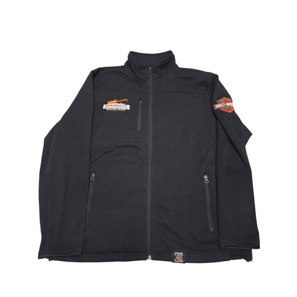 Harley Davidson Genuine Work Wear Jacket - Rock-N-Roll City Staff - Size Large